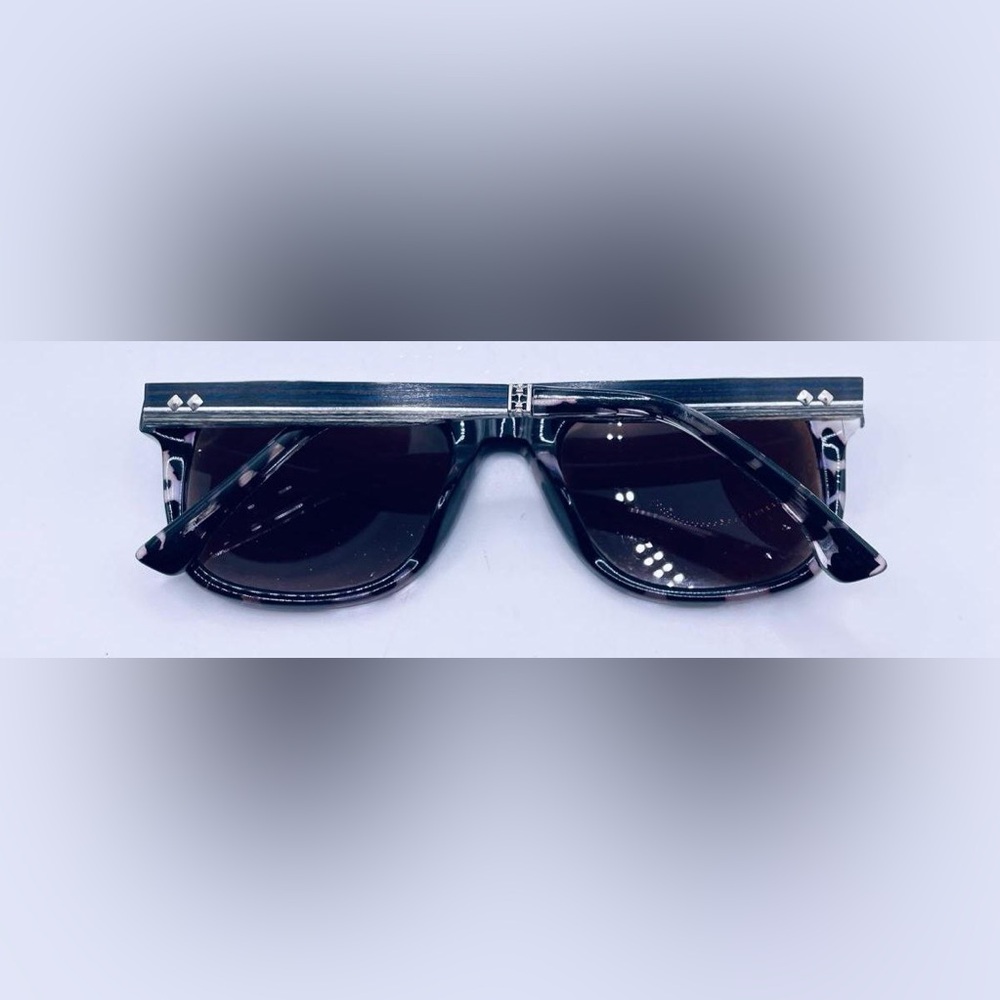018 Black Oval Sunglasses Frames Only - Picture 4 of 8